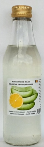 TEST Boisson Aloe Vera avec Citron, en bouteille de verre de 250 ml (24 bouteilles dans un carton), 05430003569740, pour grossistes 